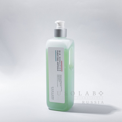 USOLAB Bio Sensitive Purifying Ampoule, Ампульная пептидная сыворотка для чувствительной кожи,500 мл