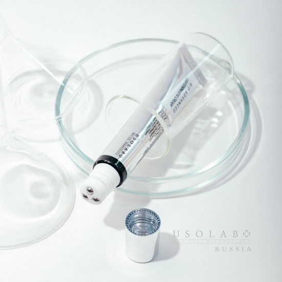 USOLAB Bio Advanced Lightening Eye Cream, Липосомальный противоотечный регенерирующий крем для глаз