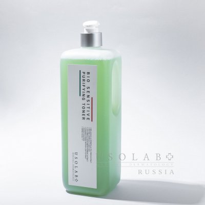 USOLAB Bio Sensitive Purifying Toner, Тонер для склонной к жирности и чувствительной кожи, 1 л