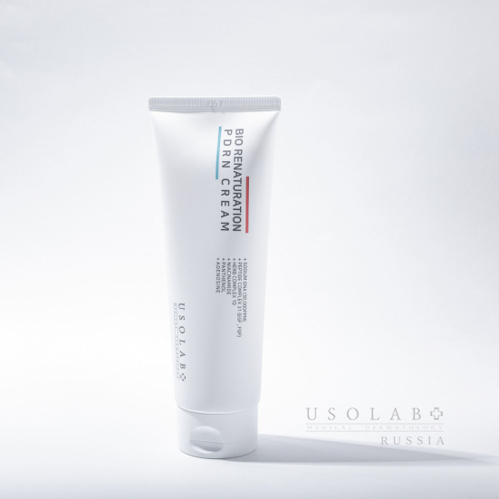 USOLAB Bio Renaturation Pdrn Cream, Крем для лица антивозрастной пептидный, 250 мл