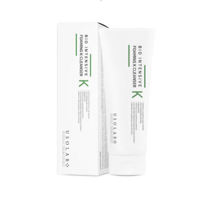 USOLAB Bio Intensive Foaming K Cleanser, Гель для умывания с витамином К, 120 мл