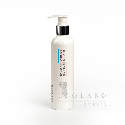USOLAB Bio Intensive Exfoliating Wash,Очищающий гель на основе АНА15% и транексамовой кислоты,250мл
