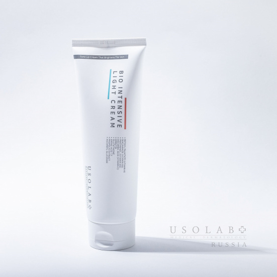 USOLAB Bio Intensive Light Cream, Биоинтенсивный крем для выравнивания тона кожи, 250 мл