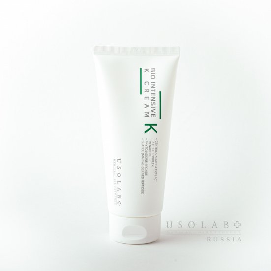 USOLAB Bio Intensive K Cream, Крем для лица успокаивающий с витамином К, 200 мл