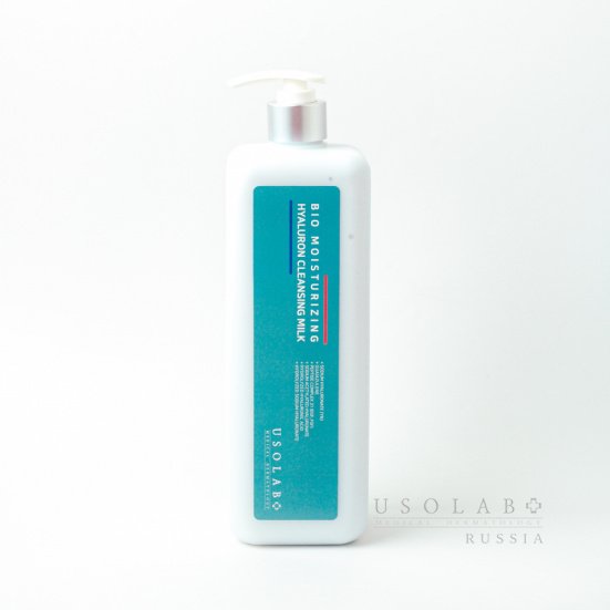 USOLAB Bio Moisturizing Hyaluron Cleanser Milk, Очищающее молочко с гиалуроновой кислотой, 1 л