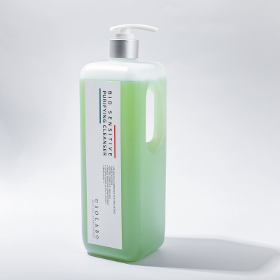 USOLAB Bio Sensitive Purifying Cleanser, Гель для умывания для чувствительной кожи с пептидами, 1 л