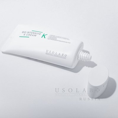 USOLAB Bio Intensive K Cream, Крем для лица успокаивающий с витамином К, 50 мл