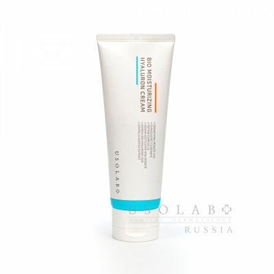 USOLAB Bio Moisturizing Hyaluron Cream, Крем для лица увлажняющий пептидный,100 мл