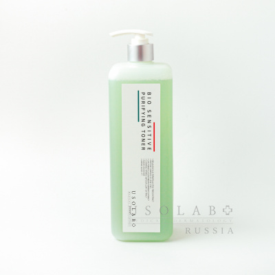 USOLAB Bio Sensitive Purifying Toner, Тонер для склонной к жирности и чувствительной кожи, 1 л