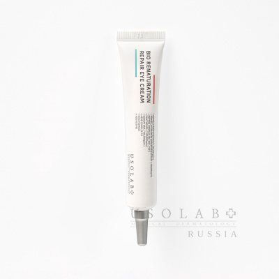 USOLAB Bio Renaturation Repair Eye Cream, Антивозрастной ультраэффективный крем для глаз, 30 мл