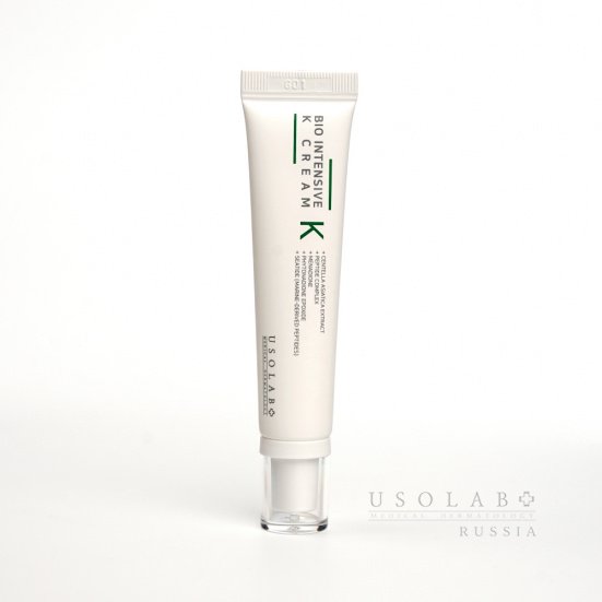 USOLAB Bio Intensive K Cream, Крем для лица успокаивающий с витамином К, 15 мл