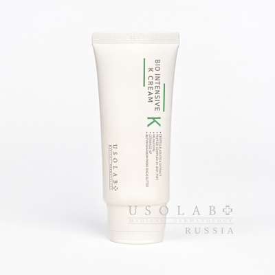 USOLAB Bio Intensive K Cream, Крем для лица успокаивающий с витамином К, 50 мл